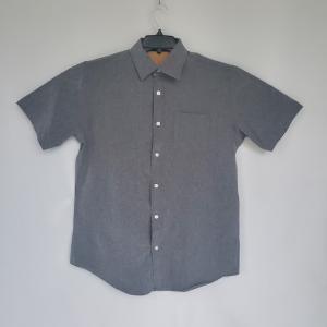 Boy's Charcoal Dress Shirt 15